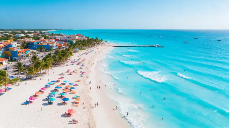 El Taj Oceanfront live cam (official) – Playa del Carmen